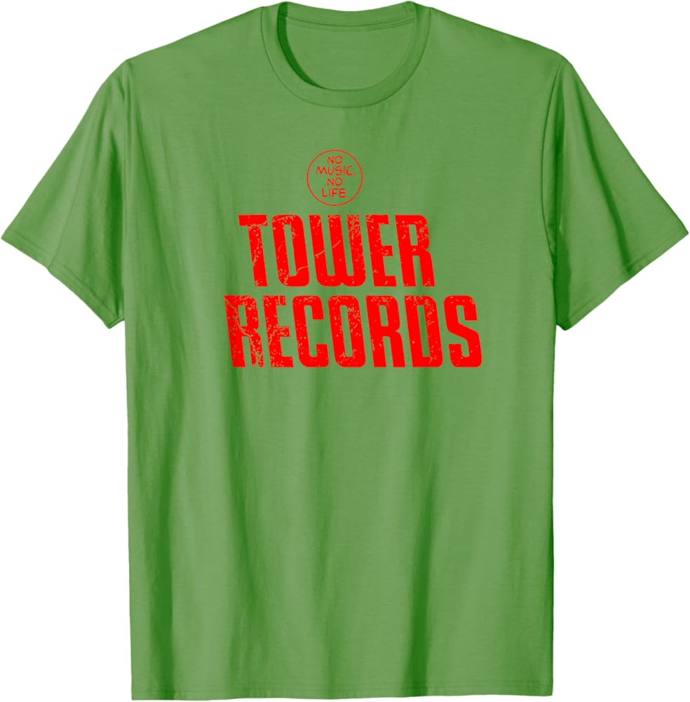 Amazon.com: Tower Record Music Retro Vintage T-Shirt : Clothing